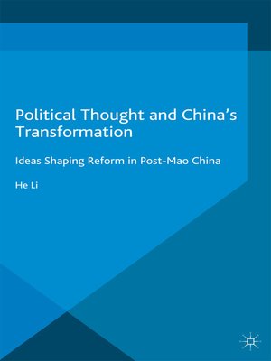 cover image of Political Thought and China's Transformation